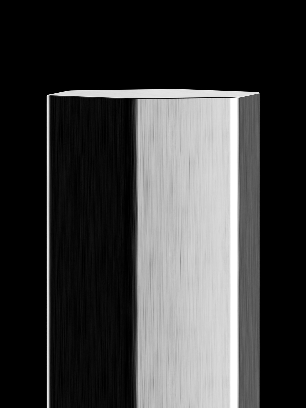 MetalNord-Alluminio-BarreEsagonali-01-Black